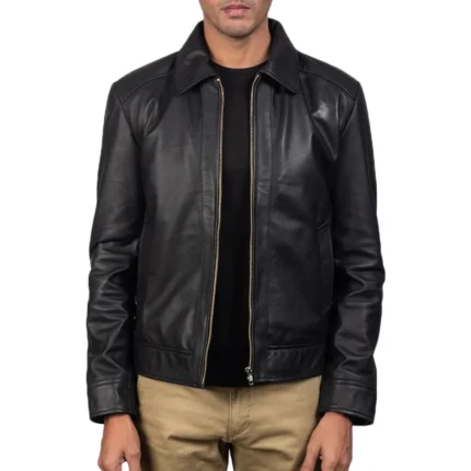 Inferno Black Leather Jacket